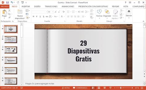 Plantilla Estilo Cuaderno Para Powerpoint Plantillas Power Point Gratis