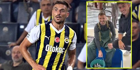 Fenerbahçe nin Sırp oyuncusu Dusan Tadic boğazda balık tuttu Haberler