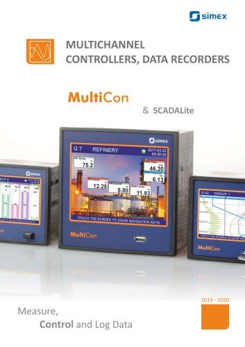 Overview Of The Multicon Line Multichannel Controllers And Data