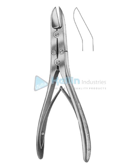 Ruskin Liston Bone Cutting Forceps Curved Kellin Industries