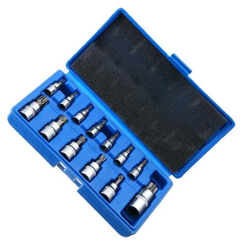 Tamper Proof Torx Star Bit Socket Set 13pcs For Secure Fixing And