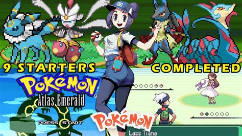 New Completed Pokemon GBA Rom Hack With 9 Starters Kanto Johto