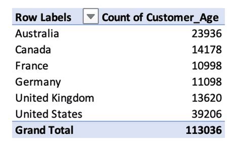 Working with Pivot Tables in Excel | DataCamp