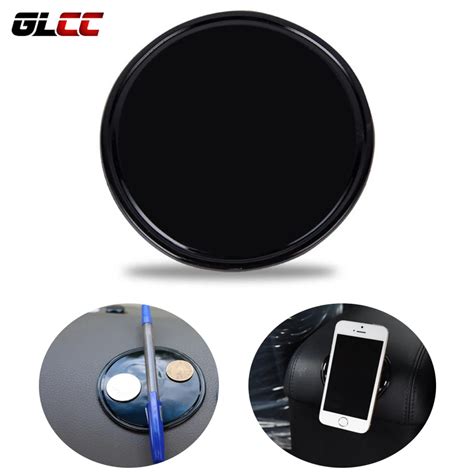 GLCC Round Shaped Anti Slip Mat Car Dashboard Sticky Pad Phone Holder ...