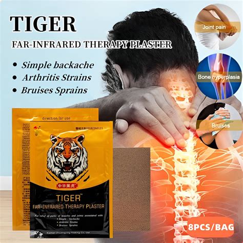 Tiger Patch Pain Reliever Patch Muscle Pain Herbal Patches For Fatigue