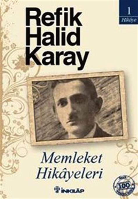 Refik Halid Karay Memleket Hikayeleri Pdf Kitap Indir Epub Ve Pdf