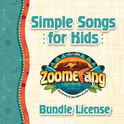 Zoomerang VBS: Simple Songs for Kids Digital Album: License to Share ...