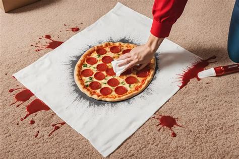 Remove Pizza Sauce From Carpet Easily