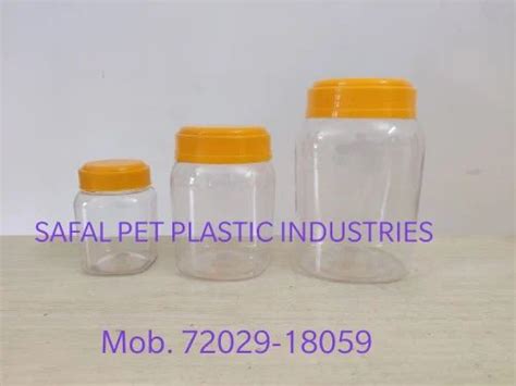 Jar Plastic Pet Ghee Jar Manufacturer From Gandhinagar