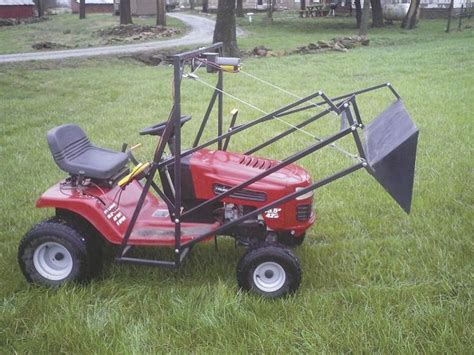 High Lift Mini Loader For Garden Tractor Farm Show Feature