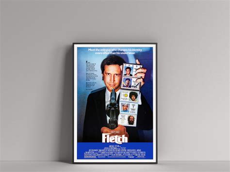 Fletch 1985 11x17 Movie Film Poster Chevy Chase Joe Don Baker Etsy