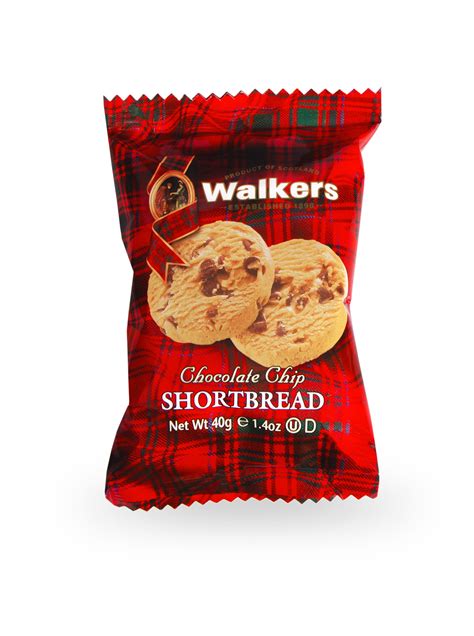 Walkers Chocolate Chip Shortbread 2 Pack British Isles