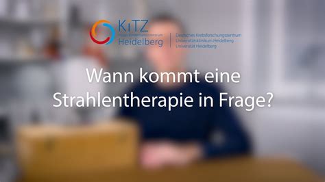 Wann Kommt Eine Strahlentherapie In Frage Krebs Bei Kindern