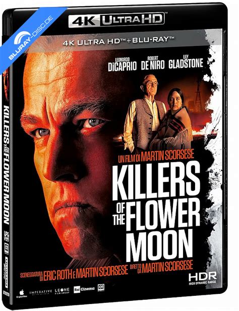 Killers Of The Flower Moon 4K 4K UHD Blu Ray IT Import Ohne Dt Ton