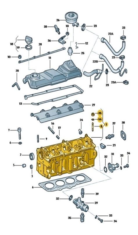 Cabe Ote Componentes Motor Ap Inj Original