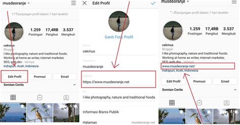 Cara Menambahkan Link Di Bio Instagram Dengan Cepat Musdeoranje Net