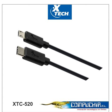 Cable Xtech Xtc Cable Usb Usb C M Reversible A Micro Usb Tipo