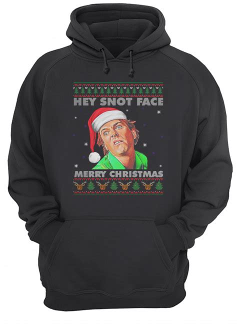 Drop Dead Fred Hey Snot Face Merry Christmas Ugly Shirt