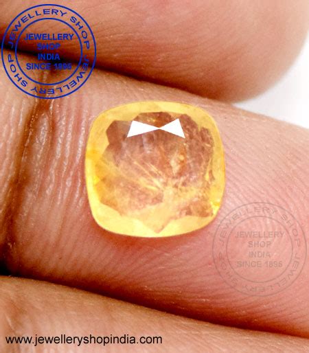 Natural Yellow Sapphire Stone Certified By Gia Igjtl Igi Ceylon