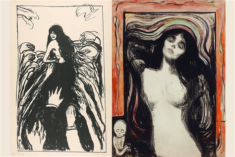 550 Edvard Munch HQ Printable Rare Paintings Nude Women Etsy México