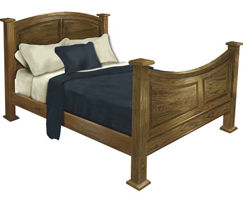 Elliot Ridge Panel Bed PA Dutch Woodcraft