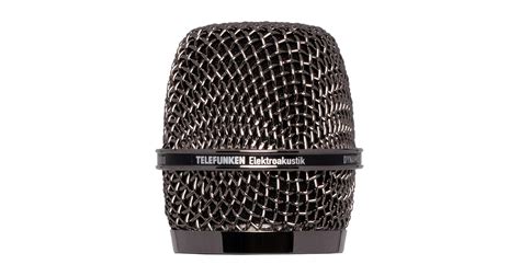 Telefunken Black Nickel Headgrille M81 Grilaj Microfon Zeedo Shop