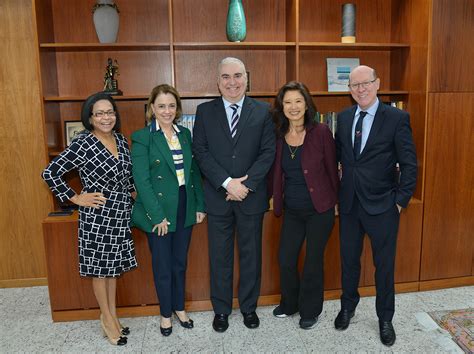 Agenda Institucional Presidente Do Trf Recebe Presidente Do Tjms