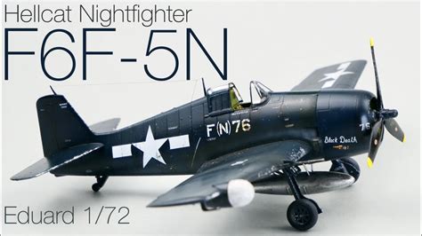 Grumman F F N Hellcat Nightfighter Eduard Model Build Rwo