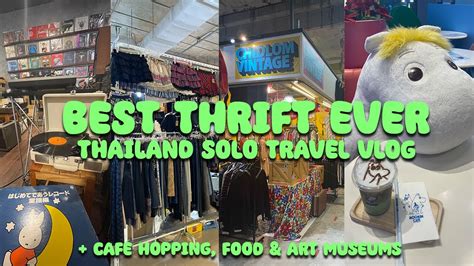 Found The Best Thrift Ever In Bangkok Thailand Thailand Travel Vlog