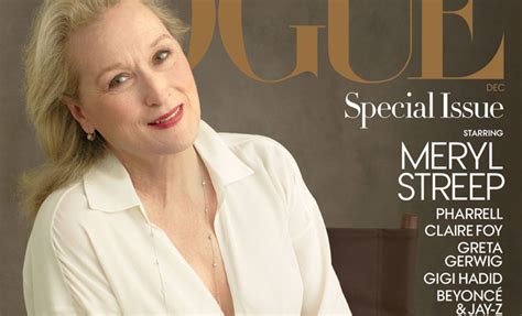 Meryl Streep Covers American Vogue December 2017 Issue