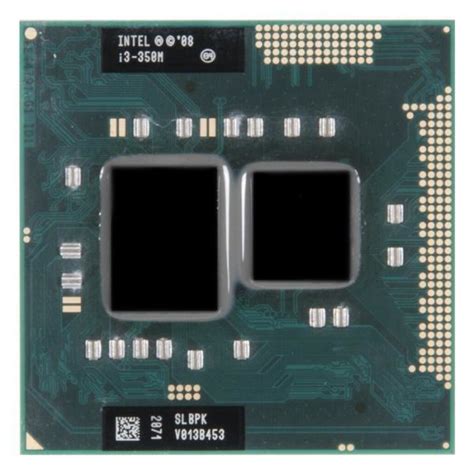 SLBPK процессор для ноутбука Intel Core i3 Mobile 350M Socket G1 2.26 ...