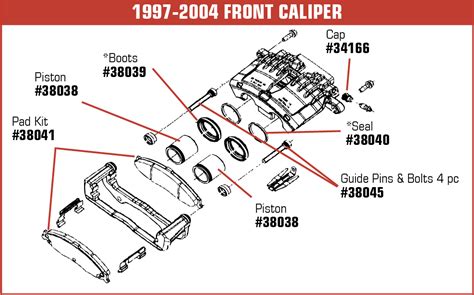 C Chevrolet Corvette Brake Caliper Guide Pins Bolts Ca