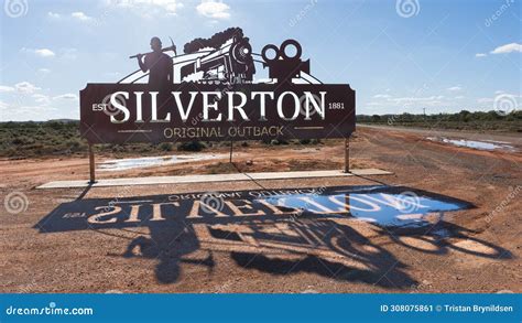 The Ghost Town of Silverton, a Tourist Attraction Near Broken Hill, NSW ...