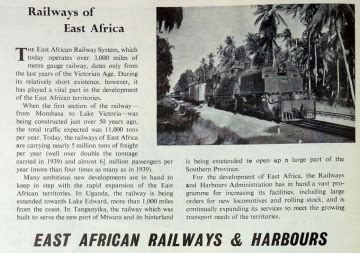 East African Railways And Harbours Graces Guide