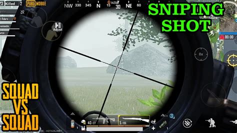 KAR98K SNIPING GAMEPLAY SQUAD VS SQUAD PUBG MOBILE YouTube