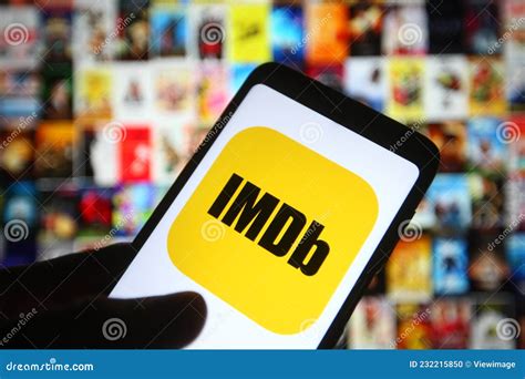 Imdb Logo Editorial Image Image Of Emblem Movie Black 232215850