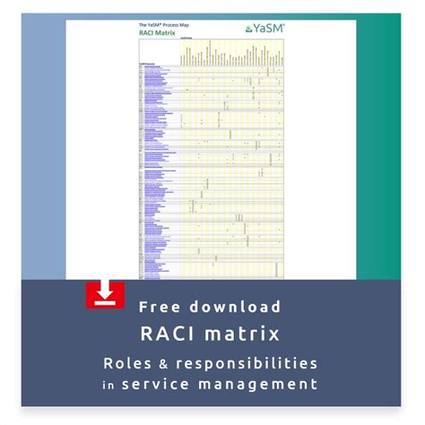 Service Management Raci Matrix Yasm Service Management Wiki