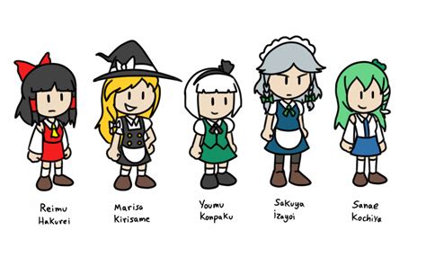 Touhou Characters