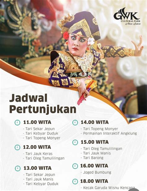 Wisata GWK Bali Tiket Dan Jadwal Pertunjukannya