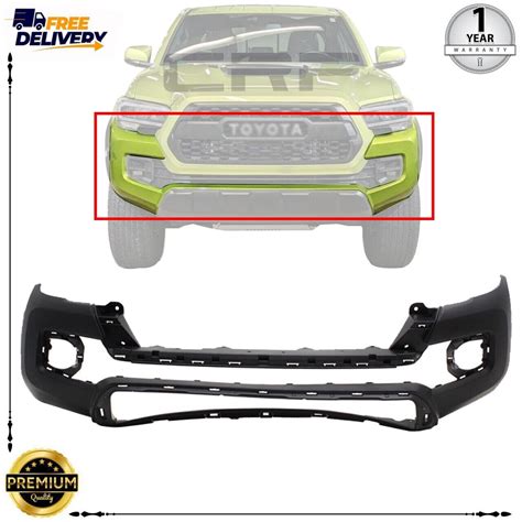 Front Bumper Cover Primed For 2016 2023 Toyota Tacoma To1000425