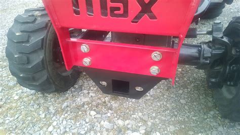 Mahindra Max Front Receiver Hitch Earth Turf Attachment