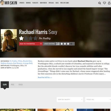 Rachael Harris Nude Naked Porn Content Review 496 Nude