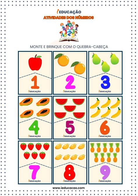 Atividades Numerais Ed Infantil - Atividades Sobre Numerais para Educação Infantil + Plano de Aula