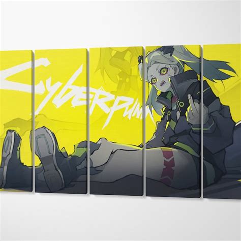 Cyberpunk Rebecca Wall Art Etsy