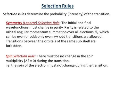 The Set Of Allowed Transitions Among The Following Is