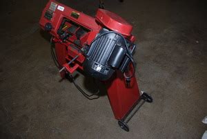 HARBOR FREIGHT HORIZONTAL METAL BAND SAW BANDSAW 93762 INV=1341