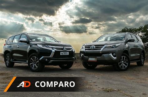 Mitsubishi Montero Sport Vs Toyota Fortuner Autodeal Comparo Autodeal