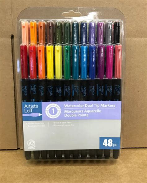 Artist S Loft Level 1 48pc Watercolor Dual Tip Markers 514716 For Sale