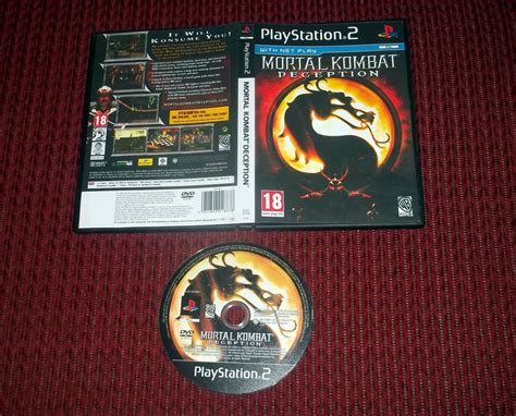 Mortal Kombat Deception Ps2 Bijatyka 3d RzeŹnia Jak Armageddon Stan