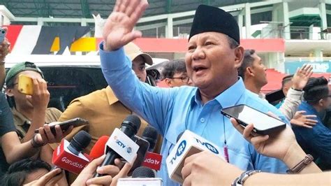 Masa Tenang Pemilu Prabowo Akan Jalani Rutinitas Seperti Biasa Yakin